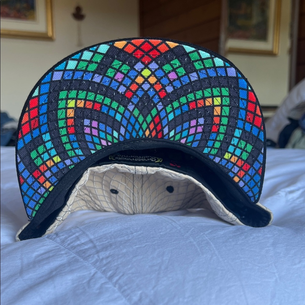 Colorful Geometric Grassroots California Hat - Picture 4 of 8